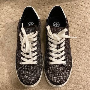 Tory Burch Calf Hair Sneakers